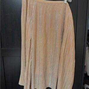Elegant pink Pleated Skirt